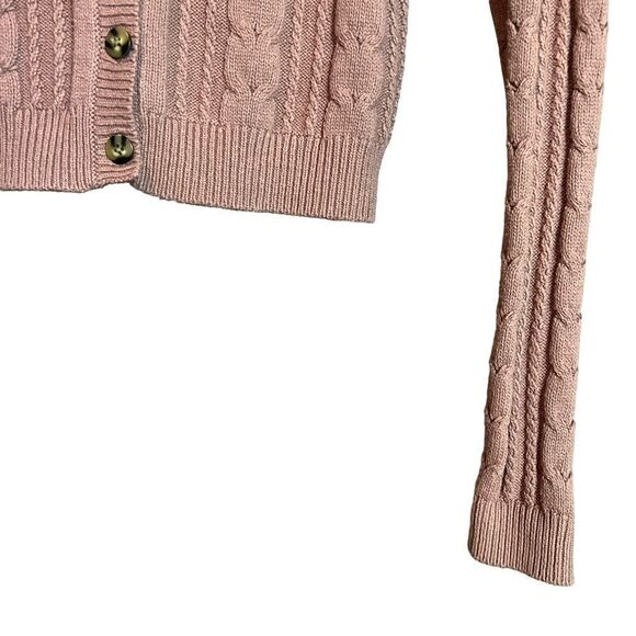 3 for $30! Wild fable cable knit cropped cardigan - Picture 6 of 7